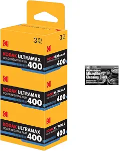 Kodak Eastman Ultramax 400 Color 35mm Film (36 Exposures)