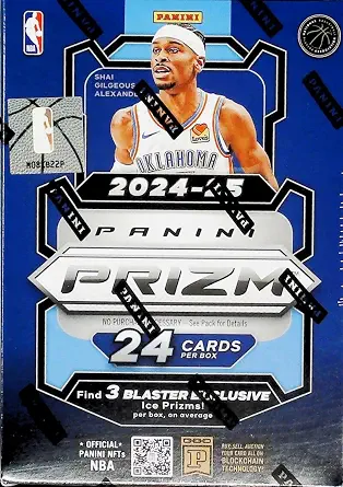 2024-25 Panini NBA Prizm Basketball Factory Sealed Blaster Box 24 Cards