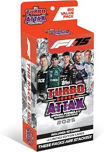 Topps Turbo Attax Formula 1® 2025 Trading and Collectible Card Game (Big Value Pack)
