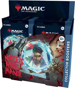 Magic: The Gathering Murders at Karlov Manor Collector Booster Box - 12 Packs (180 Magic Cards)