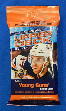 2020-21 Upper Deck Hockey Series One Card Fat Pack