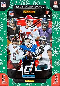 2025 Panini Donruss Football Trading Cards Tin