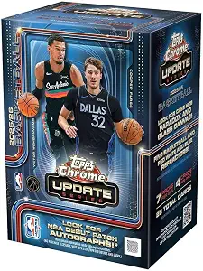 2025-26 Topps NBA Hoops Basketball Trading Card Hanger Box