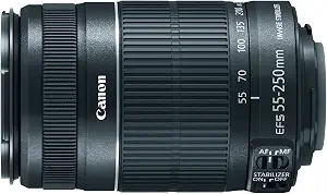 Canon EF-S 55-250mm f/4-5.6 IS Lens