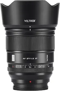VILTROX AF 27mm F1.2 Pro XF Lens for Fujifilm X-H2S X-H2 X-T5 X-T4 X-T3 X-S20 X-T30 II X-T200 Mirrorless Cameras