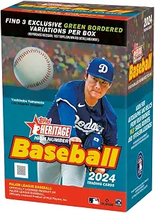 2024 Topps Heritage High Number Box Top Heritage High Number Baseball Value Box