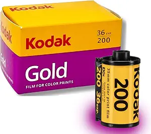Kodak Gold 200 Color Negative Film (ISO 200) 35mm 36-Exposures, 603 3997