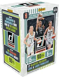 2025 Panini Donruss WNBA Basketball Blaster Trading Card Box (Blaster Exclusive Lava & Laser Parallels)