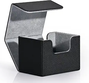 ZLCA MTG Deck Box Holds 120+ Single Sleeved Cards Commander Deck Box
