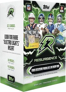 2025 Topps NFL Resurgence Football - Factory Sealed - Value Box