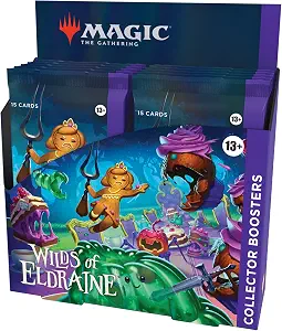 Magic: The Gathering Wilds of Eldraine Collector Booster Box - 12 Packs (180 Magic Cards)