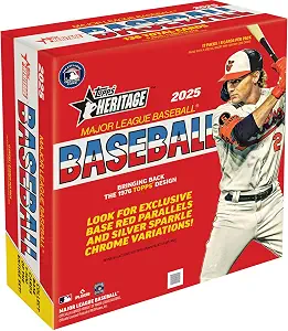 2025 Topps MLB Heritage Baseball - Mega Box
