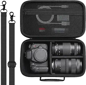 Camera Case for Canon EOS T7/T100/T6/R50/R100/R5/R7/R8/R6 Mark II,SL3