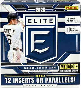 2026 Panini Donruss Elite Baseball Trading Cards Mega Box
