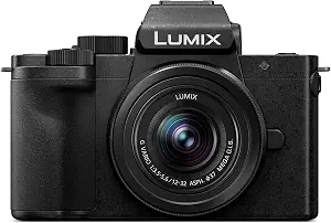 Panasonic LUMIX G100 4k Mirrorless Camera for Photo and Video, Built-in Microphone with Tracking, Micro Four Thirds Interchangeable Lens System, 12-32mm Lens, 5-Axis Hybrid I.S., DC-G100DKK9 (Black)