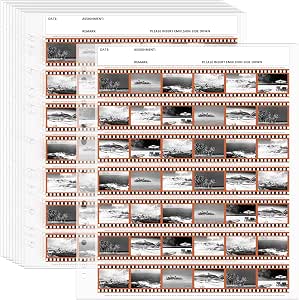 100 Pcs 35mm Film Negative Sleeves Film Binder Storage