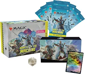 Magic: The Gathering March of The Machine Bundle | 8 Set Boosters + Accessories