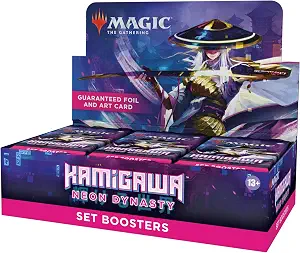 Magic: The Gathering Kamigawa: Neon Dynasty Set Booster Box | 30 Packs (360 Magic Cards)