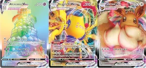3 Pokémon Card Vmax Bundle - 1 Secret Rare Card - No Duplicates - Vmax Booster Pack