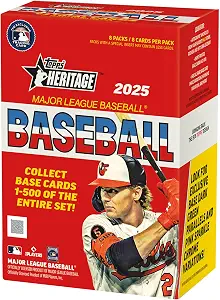 Topps 2025 Heritage MLB Baseball - Value Box