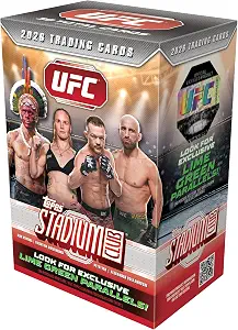2026 Topps Stadium Club UFC - Factory Sealed - Value Box