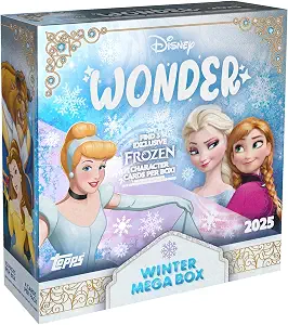 2025 Topps Disney Wonder - Factory Sealed - Mega Box