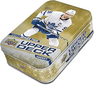 NHL 2020-21 Series 2 Hockey Trading Card Collector Tin [10 Packs]