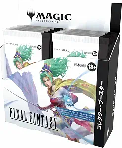 Wizards of the Coast Magic: The Gathering—Final Fantasy FIN D38441400 Collector Booster Box (Japanese Version), 12 Packs Included, MTG Trading Cards
