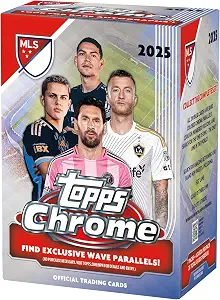 Topps Chrome MLS 2025 - Factory Sealed - Value Box