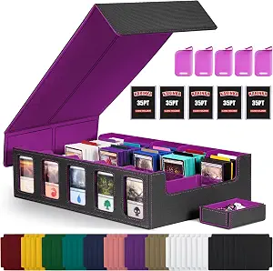 Kabinka 5 Row 3900+ Trading Card Storage Box with Commander Display