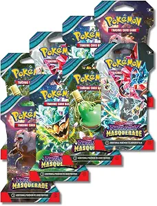 Pokemon Twilight Masquerade Sleeved Booster Packs (8 PACKS)