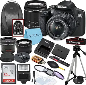 USED Canon EOS 2000D DSLR Camera Body - Rating 7/10 (S48808)