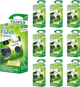 Fujifilm Quicksnap 400 ISO 35mm X 27 exp - 2 PACK - DISPOSABLE CAMERA