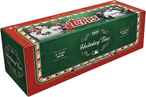 2025 Topps Holiday MLB Baseball – Factory Sealed – Collector Tins - 3-Pack
