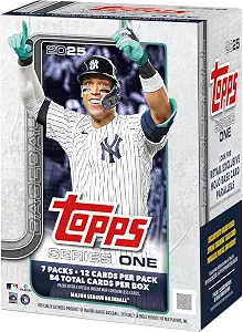 Topps 2025 MLB Baseball Series 1 Factory Sealed Value Box - Baseball Complete Sets