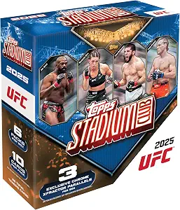 2025 Topps Stadium Club UFC - Factory Sealed - Mega Box