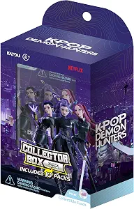 Kayou Kpop Demon Hunters Collectible Trading Cards, Classic Edition, Series 1, Collector Box, 10 Packs