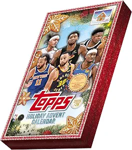 2025 Topps Holiday NBA Basketball - Factory Sealed - Countdown Calendar