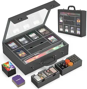 Kabinka MTG Commander Deck Box, Modular 9-in-1 TCG Card Storage Box