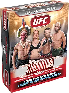 2026 Topps Stadium Club UFC - Factory Sealed - Mega Box