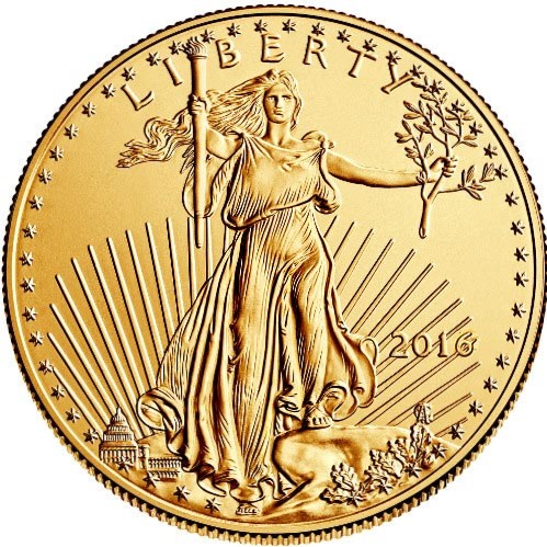 1 oz American Gold Eagle Coin (Random Year)