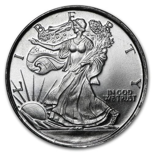 Silver 1/10 oz Walking Liberty Round