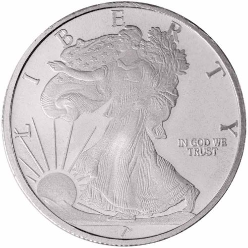 Silver 1/4 oz Walking Liberty Round