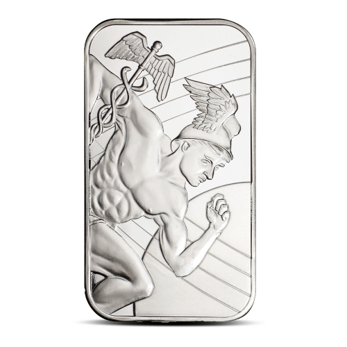 1 oz SMI Silver Mercury Bar