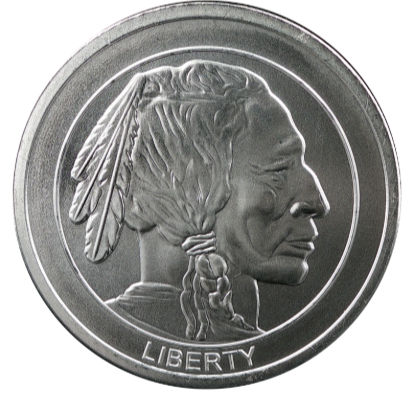 1 oz Buffalo Silver Round (CNT Minting)