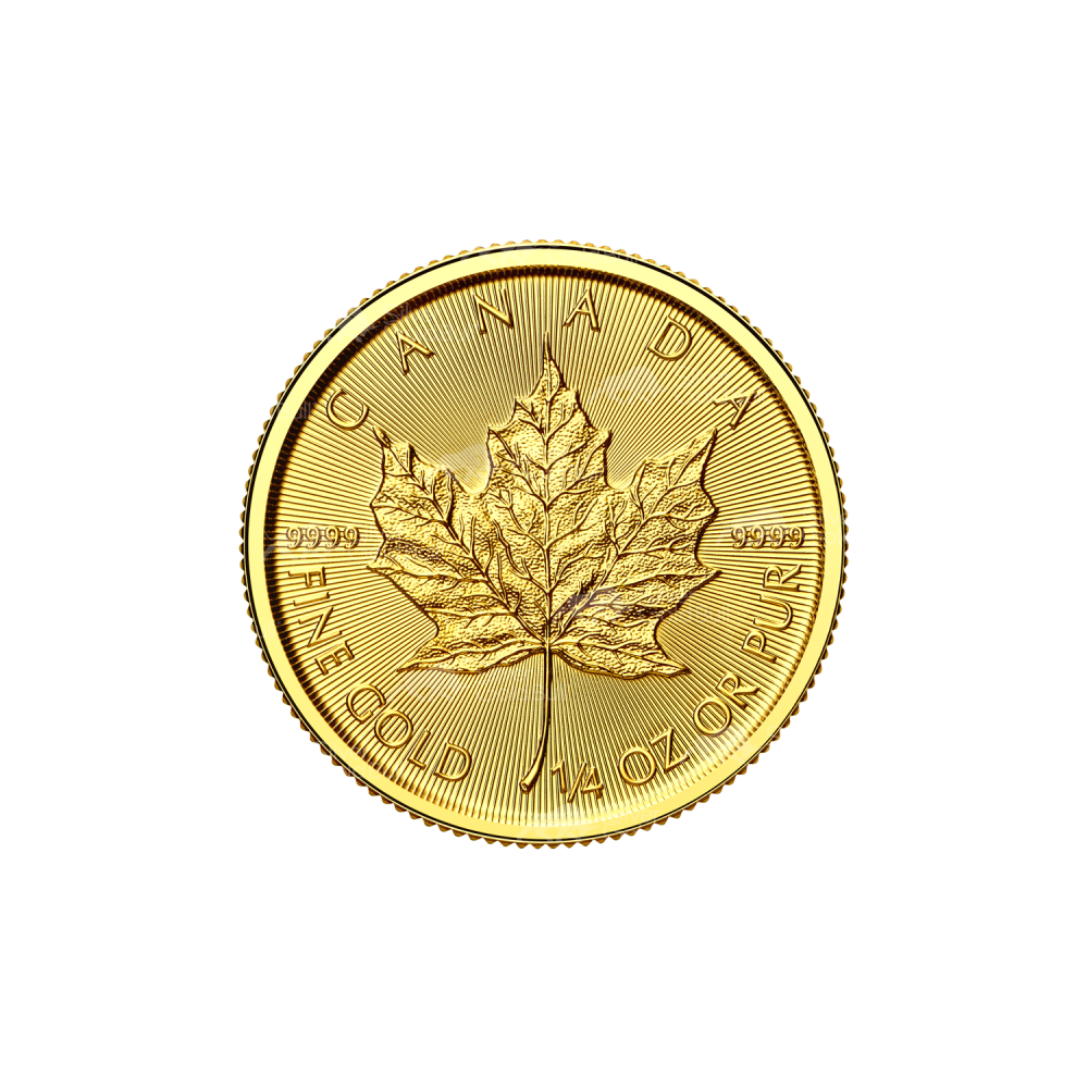 1/4 oz 2025 Canadian Maple Leaf Gold Coin | Royal Canadian Mint