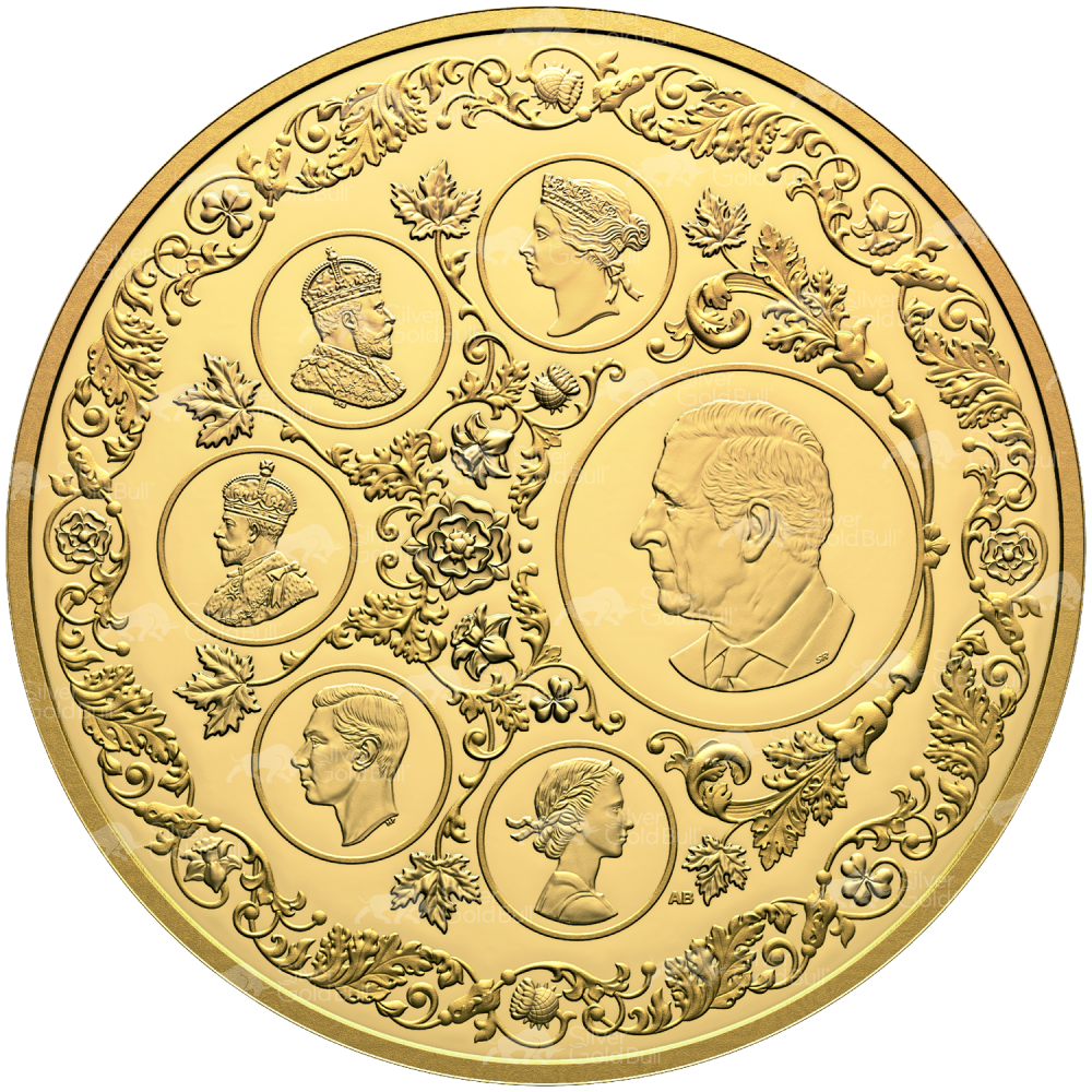 5 oz 2025 Legacy of the Crown Proof Gold Coin | Royal Canadian Mint