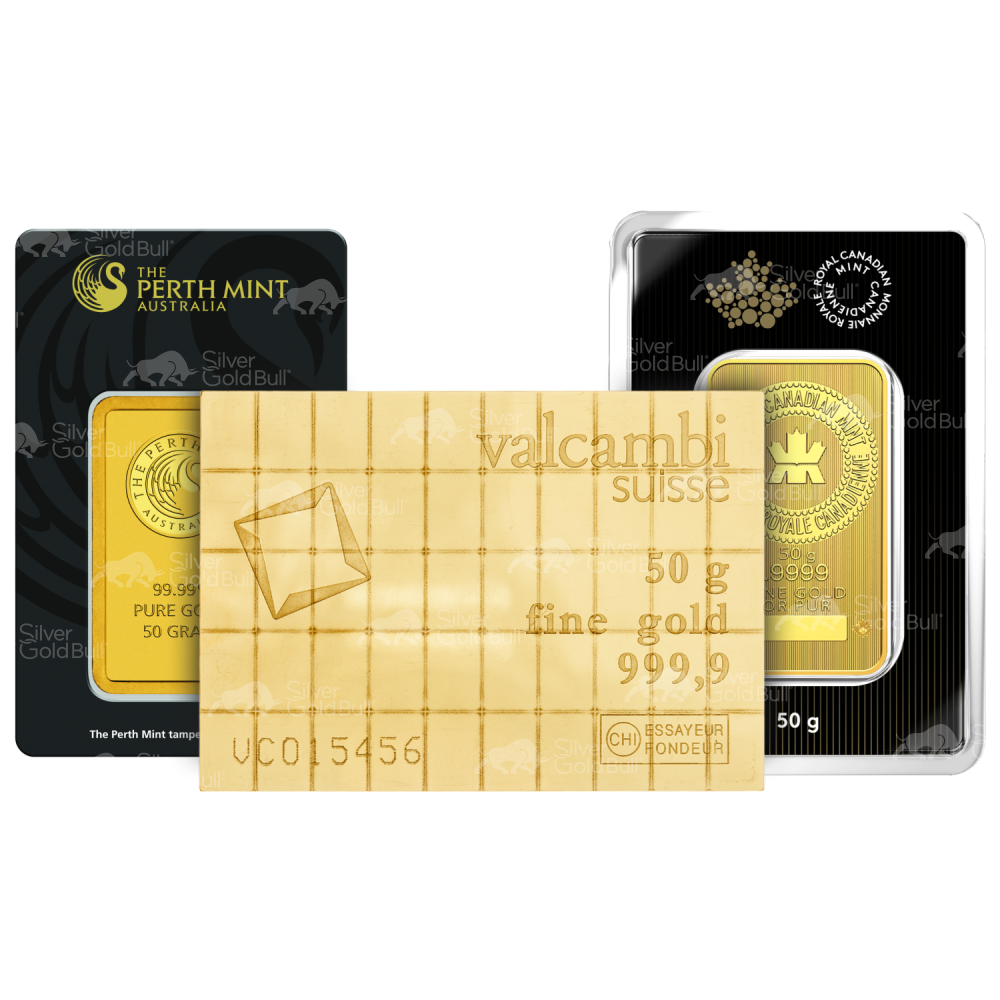 50 gram Our Choice Gold Bar | LBMA Approved