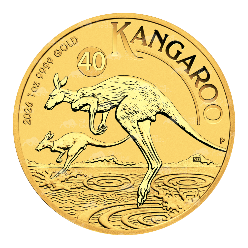 1 oz 2026 Australian Kangaroo Gold Coin | Perth Mint