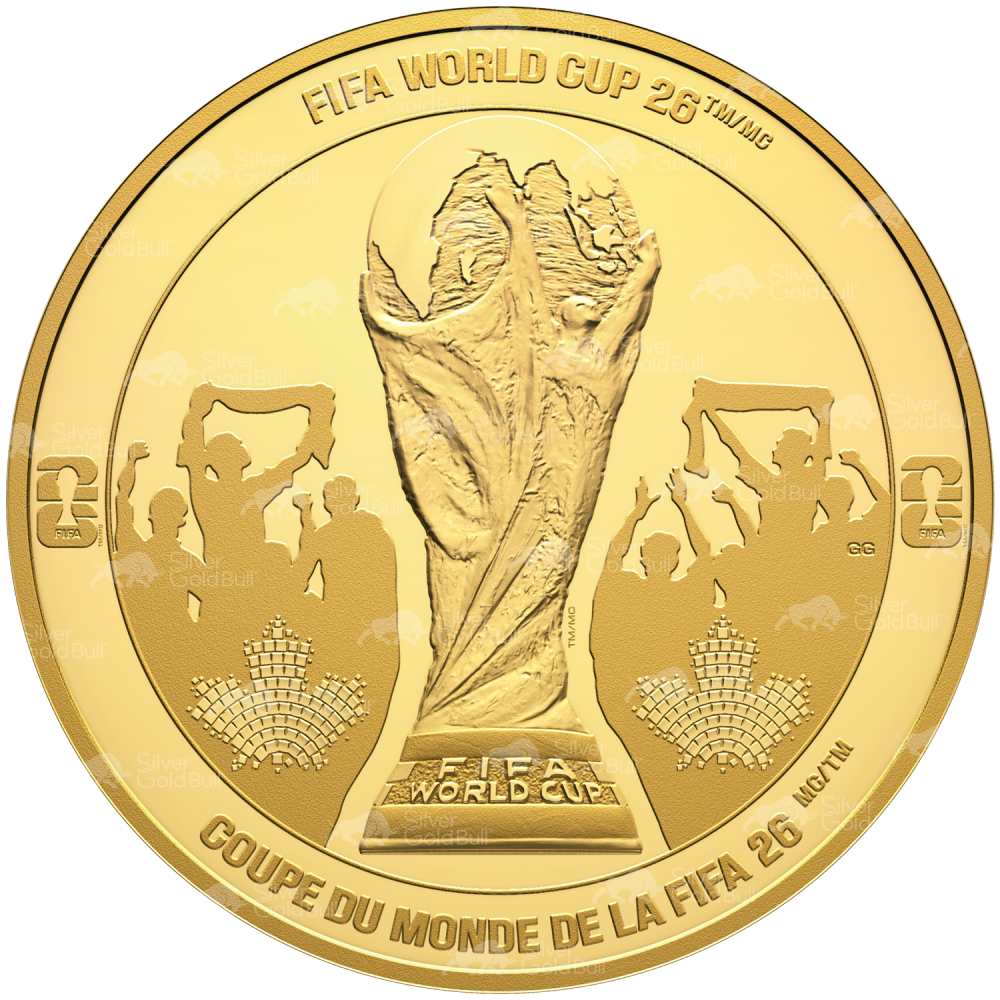 5 oz 2026 FIFA World Cup: Celebration Proof Gold Coin | Royal Canadian Mint